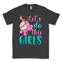 Smoke let's do this girls baseball Classic Tee - BundleAndBundleShop