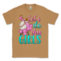 Toasted Coconut let's do this girls baseball Classic Tee - BundleAndBundleShop