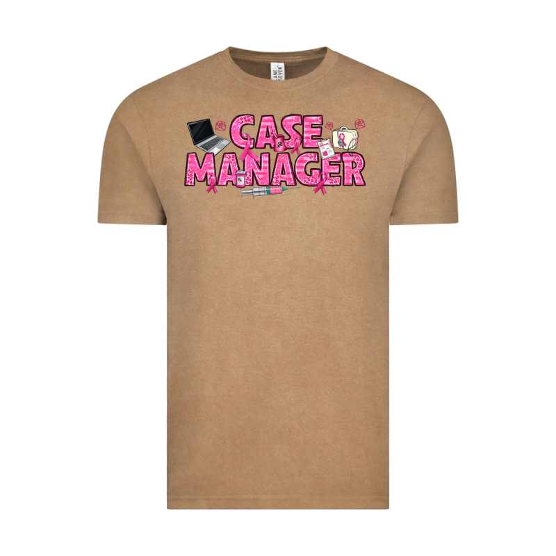 Breast Cancer Case Manager Vintage Tee by texasbilliewilder | Teevron