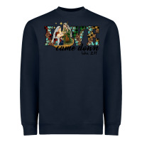 Navy love came down holy family Heavyweight Sweatshirt - RanaPortraitStore