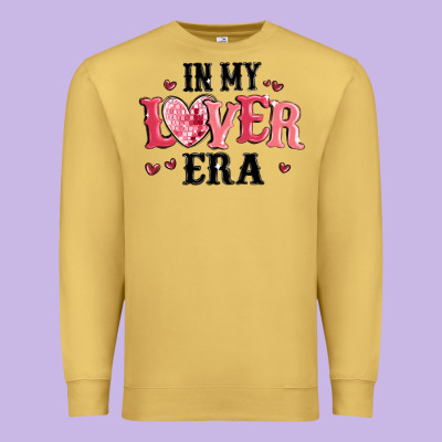 In My Lover Era Premium Sweatshirt Designed By Maliassmallbusiness