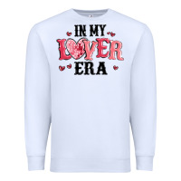 White in my lover era Premium Sweatshirt - MaliasSmallBusiness