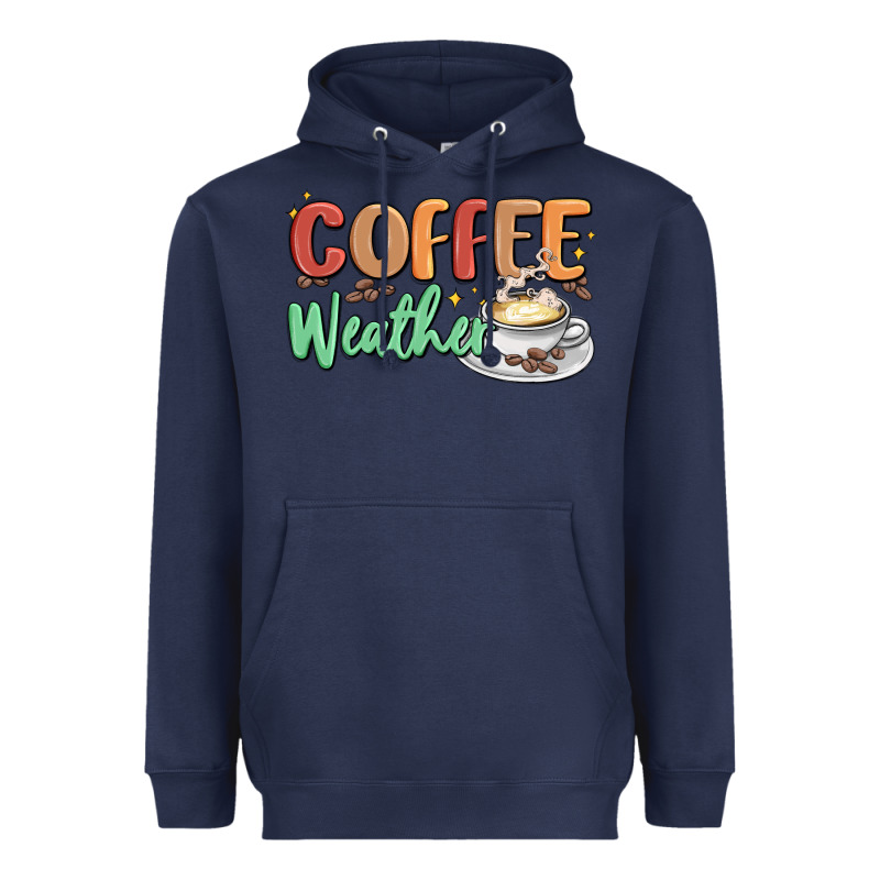 Coffee Weather Heavyweight Hoodie by MaliasSmallBusiness | Teevron