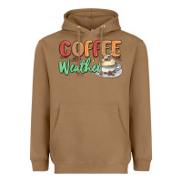 Toasted Coconut coffee weather Heavyweight Hoodie - MaliasSmallBusiness