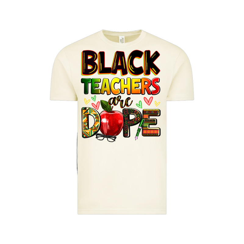 Black Teacher's Are Dope Juneteenth Vintage Tee by Zillion Design Studio | Teevron
