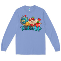 Colony Blue teacher life Long Sleeve Tee - AdoDesignShop