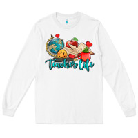White teacher life Long Sleeve Tee - AdoDesignShop
