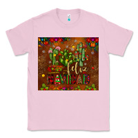Bubblegum Pink feliz navidad cactus Classic Tee - JahusDesignShop