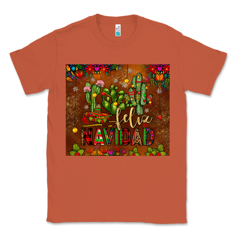 Feliz Navidad Cactus Classic Tee by JahusDesignShop | Teevron