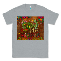 Heather Grey feliz navidad cactus Classic Tee - JahusDesignShop