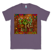 Lavender feliz navidad cactus Classic Tee - JahusDesignShop