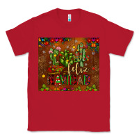 Red feliz navidad cactus Classic Tee - JahusDesignShop