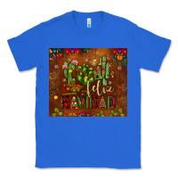 True Royal feliz navidad cactus Classic Tee - JahusDesignShop