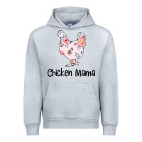 Heather Grey Chicken Mama Urban Hoodie - Bettercallsaul