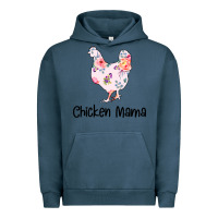 Pigment Midnight Navy Chicken Mama Urban Hoodie - Bettercallsaul
