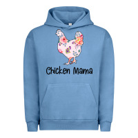 Pigment Pebble Blue Chicken Mama Urban Hoodie - Bettercallsaul