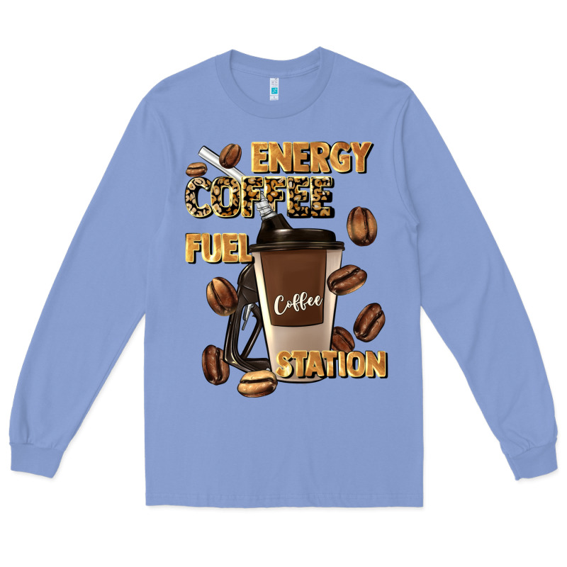Energy Coffee Fuel Station Long Sleeve Tee by Artiststas | Teevron