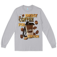 Moon Dust energy coffee fuel station Long Sleeve Tee - Artiststas