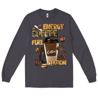 Smoke energy coffee fuel station Long Sleeve Tee - Artiststas