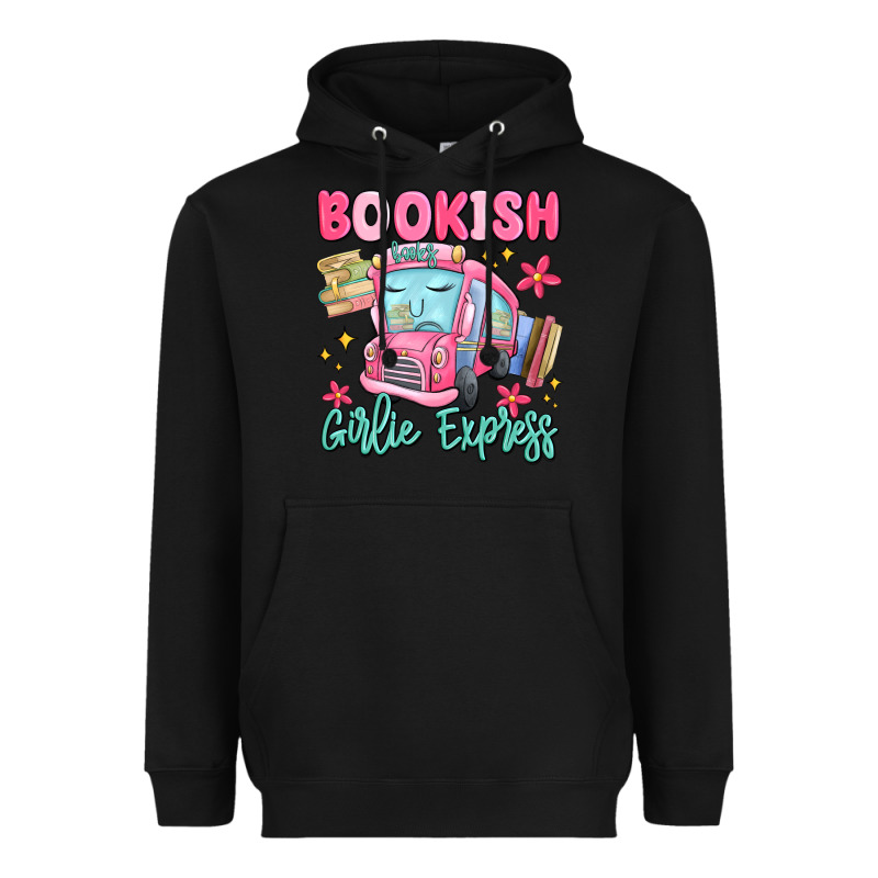 Bookish Girlie Express Heavyweight Hoodie by MaliasSmallBusiness | Teevron