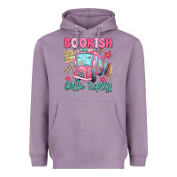 Lavender bookish girlie express Heavyweight Hoodie - MaliasSmallBusiness