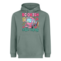 Sage bookish girlie express Heavyweight Hoodie - MaliasSmallBusiness