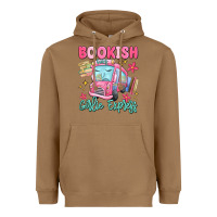 Toasted Coconut bookish girlie express Heavyweight Hoodie - MaliasSmallBusiness