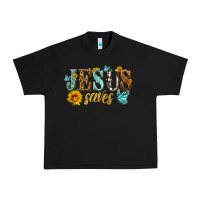 Black jesus saves Urban Heavy Tee - HRA Design Shop