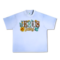 Grape Ice jesus saves Urban Heavy Tee - HRA Design Shop