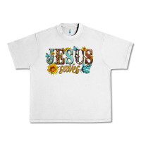 Lunar Rock jesus saves Urban Heavy Tee - HRA Design Shop