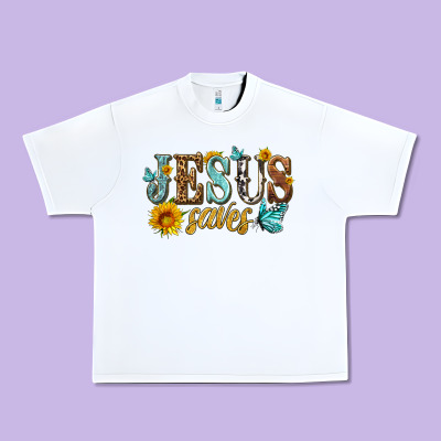 Jesus Saves Urban Heavy Tee Designed By Hra Design Shop