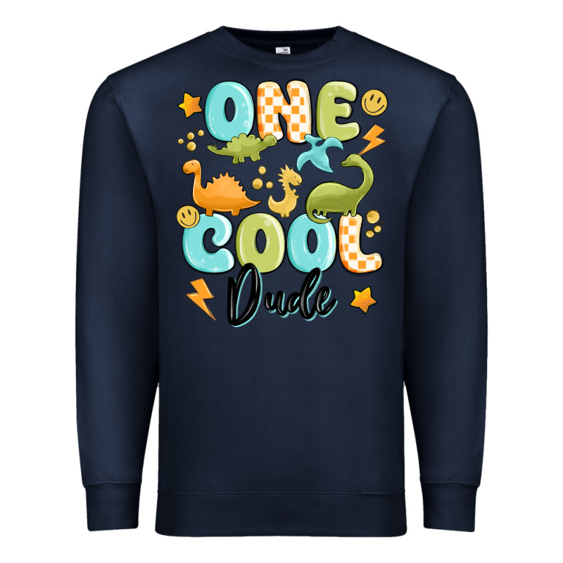 One Cool Dude Premium Sweatshirt by MaliasSmallBusiness | Teevron