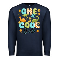 Navy one cool dude Premium Sweatshirt - MaliasSmallBusiness