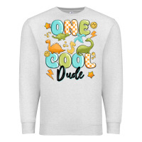Oatmeal Heather one cool dude Premium Sweatshirt - MaliasSmallBusiness