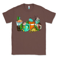 Chestnut dinosaur coffee cups Classic Tee - AdoDesignShop