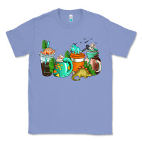 Colony Blue dinosaur coffee cups Classic Tee - AdoDesignShop