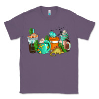 Lavender dinosaur coffee cups Classic Tee - AdoDesignShop