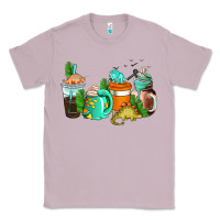 Lilac dinosaur coffee cups Classic Tee - AdoDesignShop