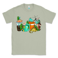 Matcha dinosaur coffee cups Classic Tee - AdoDesignShop