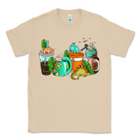 Dinosaur Coffee Cups Classic Tee | Teevron