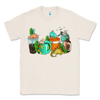 Natural dinosaur coffee cups Classic Tee - AdoDesignShop