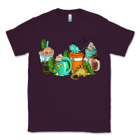 Plum dinosaur coffee cups Classic Tee - AdoDesignShop