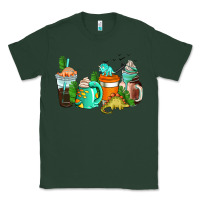 Sports Green dinosaur coffee cups Classic Tee - AdoDesignShop
