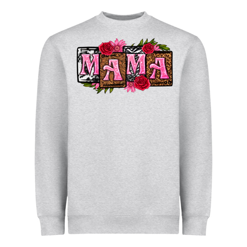 Mama With License Letters Mothers Day Heavyweight Sweatshirt by texasbilliewilder | Teevron