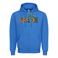 True Royal western gemstone cross faith Zipper Hoodie - Artiststas