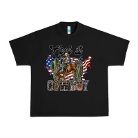 Black cool it cowboy Urban Heavy Tee - SublimationCraftShop