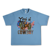 Pebble Blue cool it cowboy Urban Heavy Tee - SublimationCraftShop