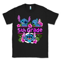 Black preview flower stitch 5th grade Classic Tee - AdoDesignShop