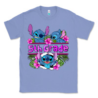Colony Blue preview flower stitch 5th grade Classic Tee - AdoDesignShop
