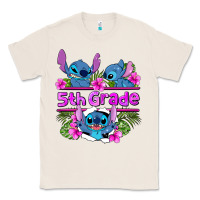Natural preview flower stitch 5th grade Classic Tee - AdoDesignShop